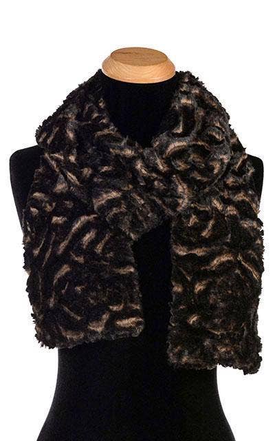 Classic Scarf: Faux Fur 100% Polyester / Classic Scarf / Red Fox