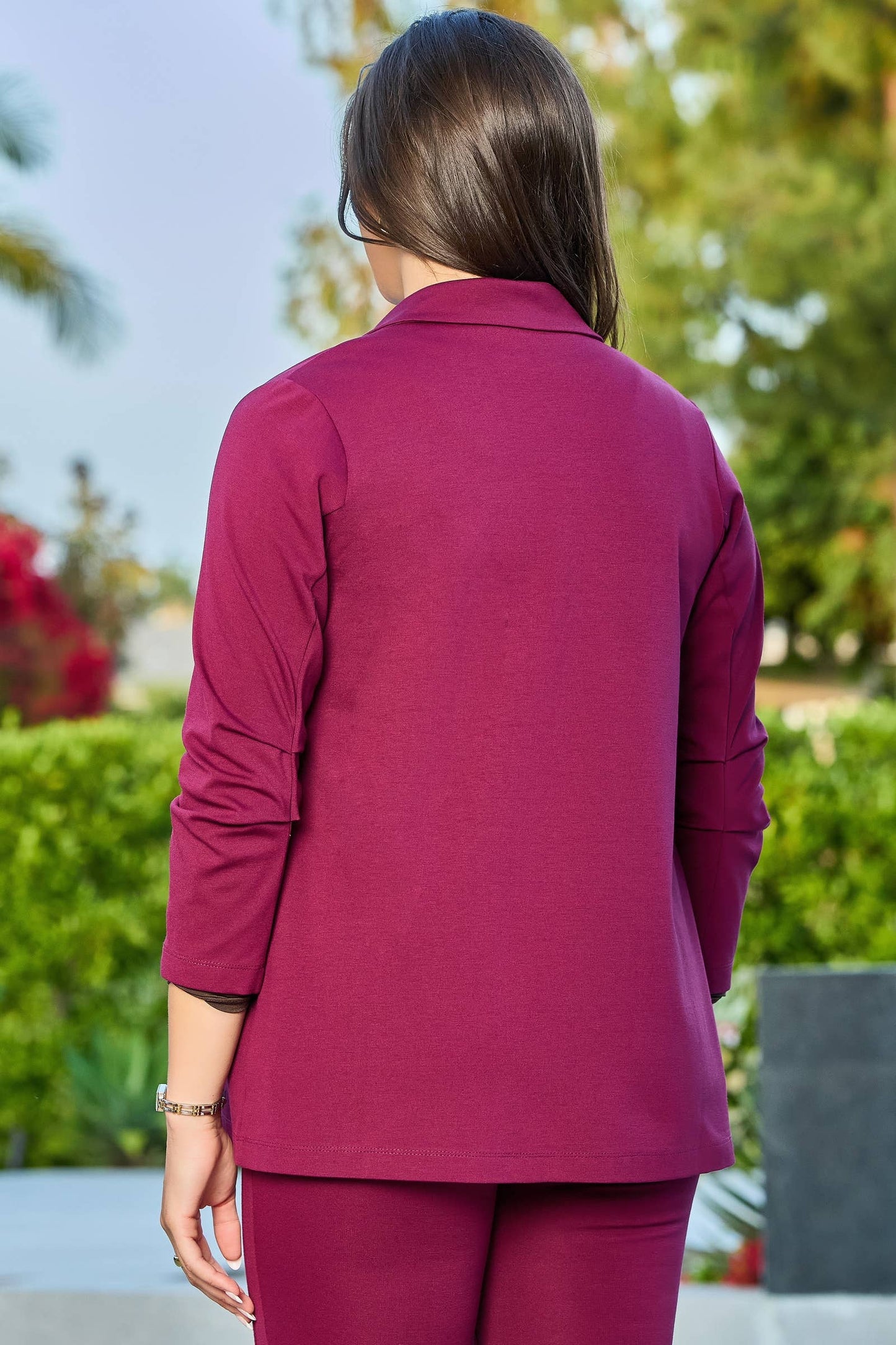 Dear Scarlett - Magic 3/4 Blazer MDS BLAZER: Red / S