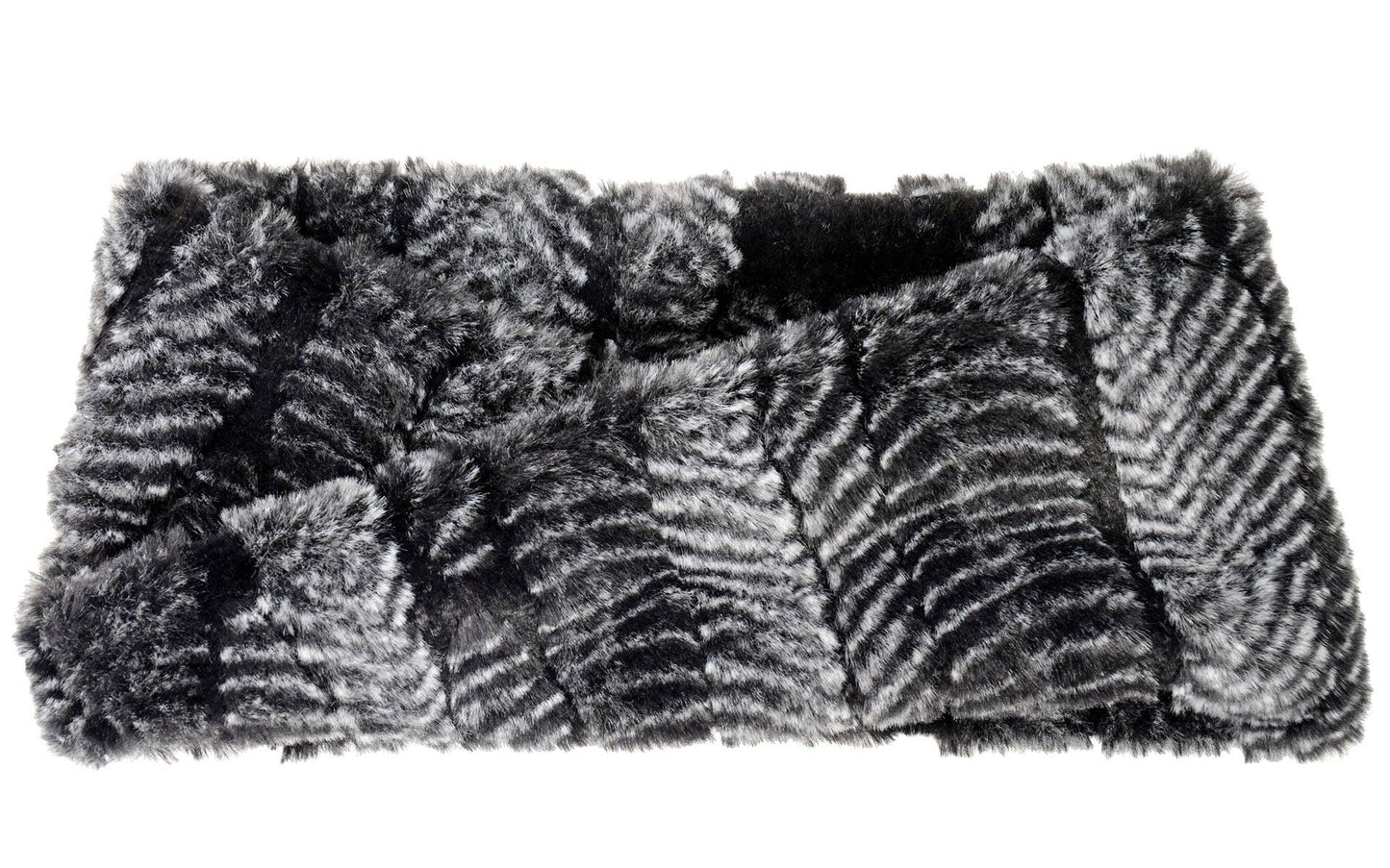 Headband: Faux Fur 100% Polyester / Headband with Twist / Highland in Skye