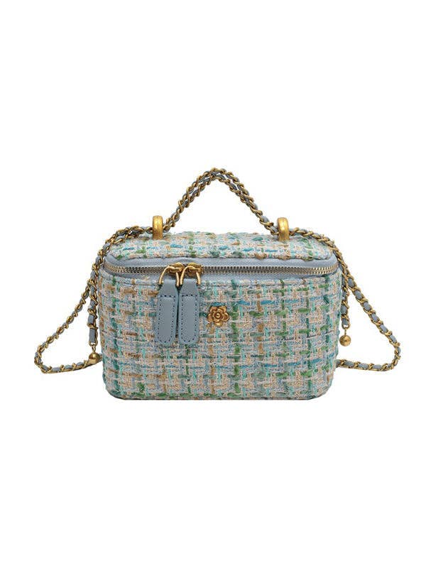 UZ Wholesale Store - Chains Geometric Zipper Crossbody Bags Bags Accessories Bags: PINK / LARGE SIZE