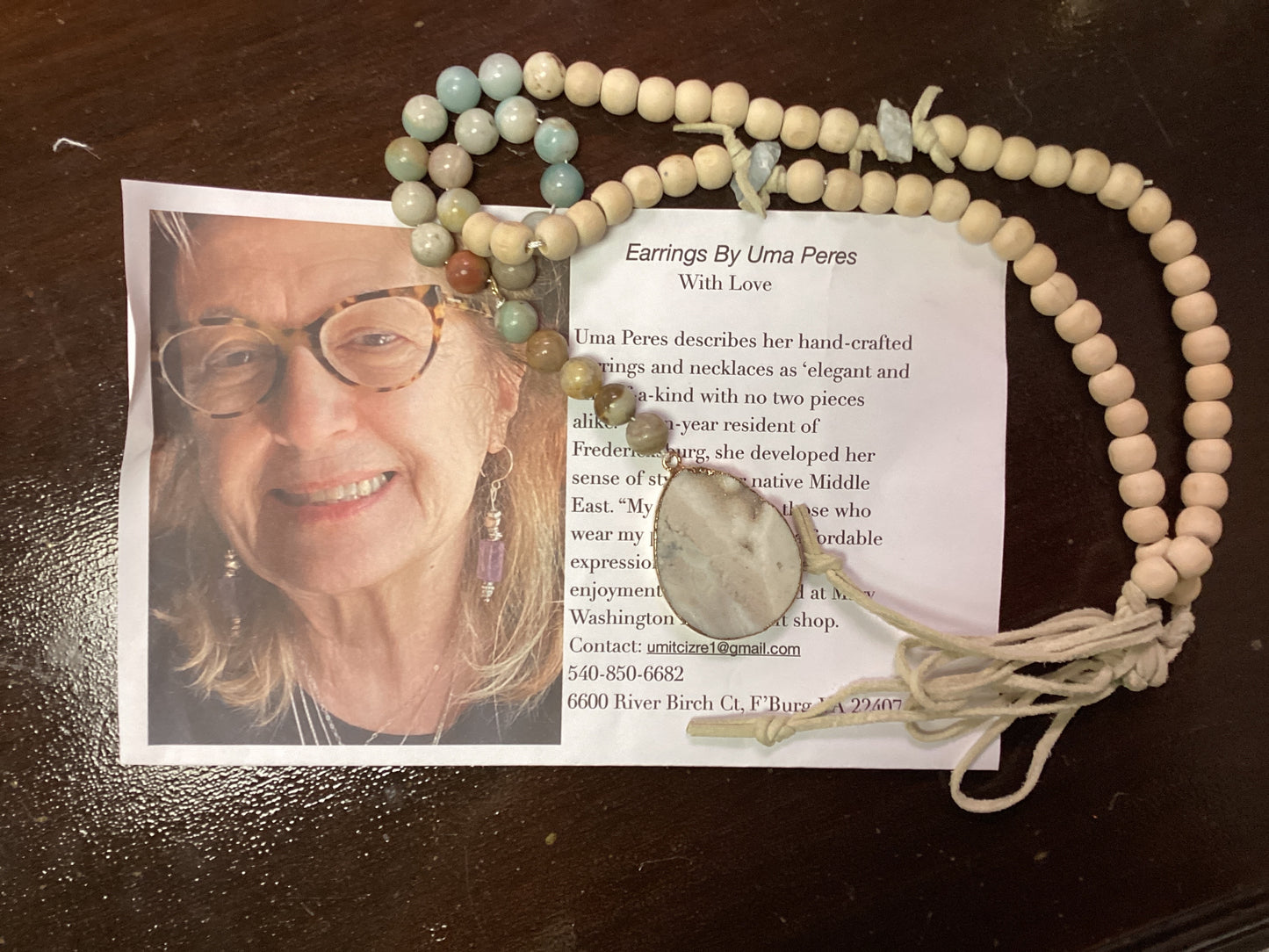 Uma Peres Hand Crafted Jewelry