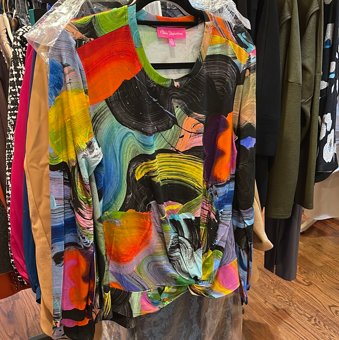 Claire Desjardins Twist Bottom Top-Winter Bouquet