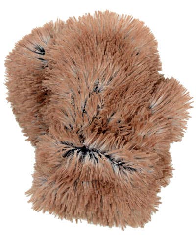 Mittens: Faux Fur 100% Polyester / Mittens / Carpathian Lynx