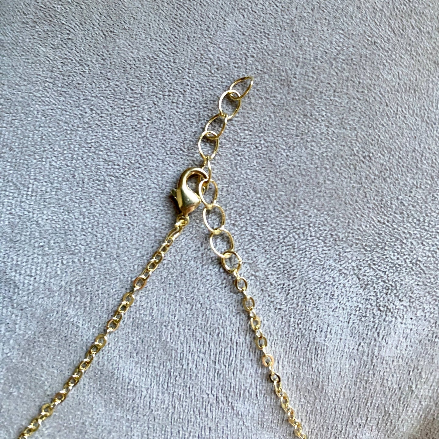 Marble Designs Jewelry - Gold Hammered Hoop Crescent Crystal Pendant: Champagne