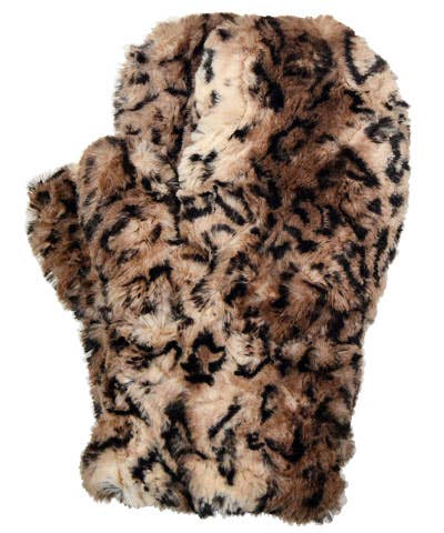 Mittens: Faux Fur 100% Polyester / Mittens / Highland in Skye