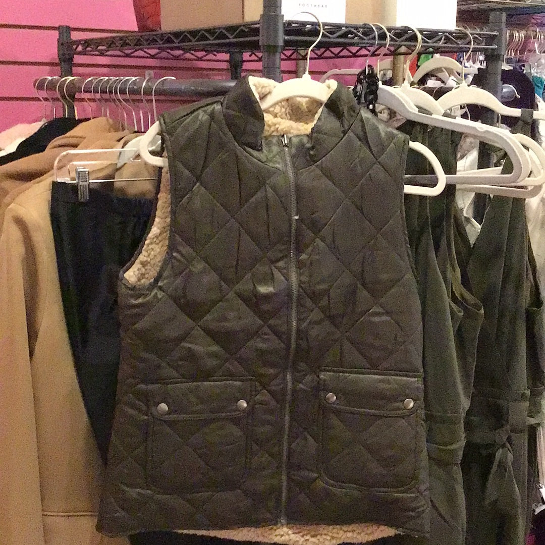 green vest