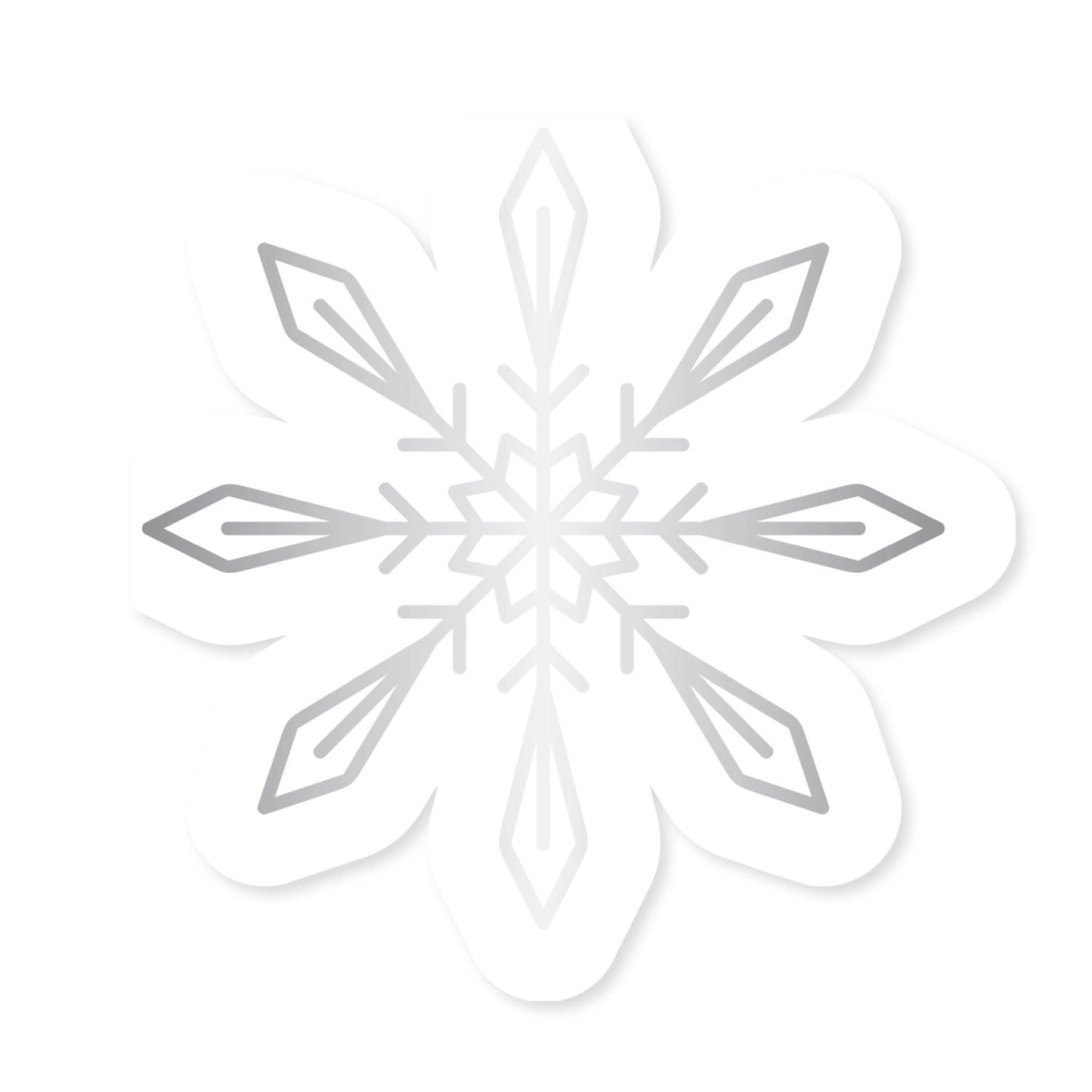 C.R. Gibson 20 CT ORNAMENT OR SNOWFLAKE DIE CUT W FOIL LUNCH NAPKINS