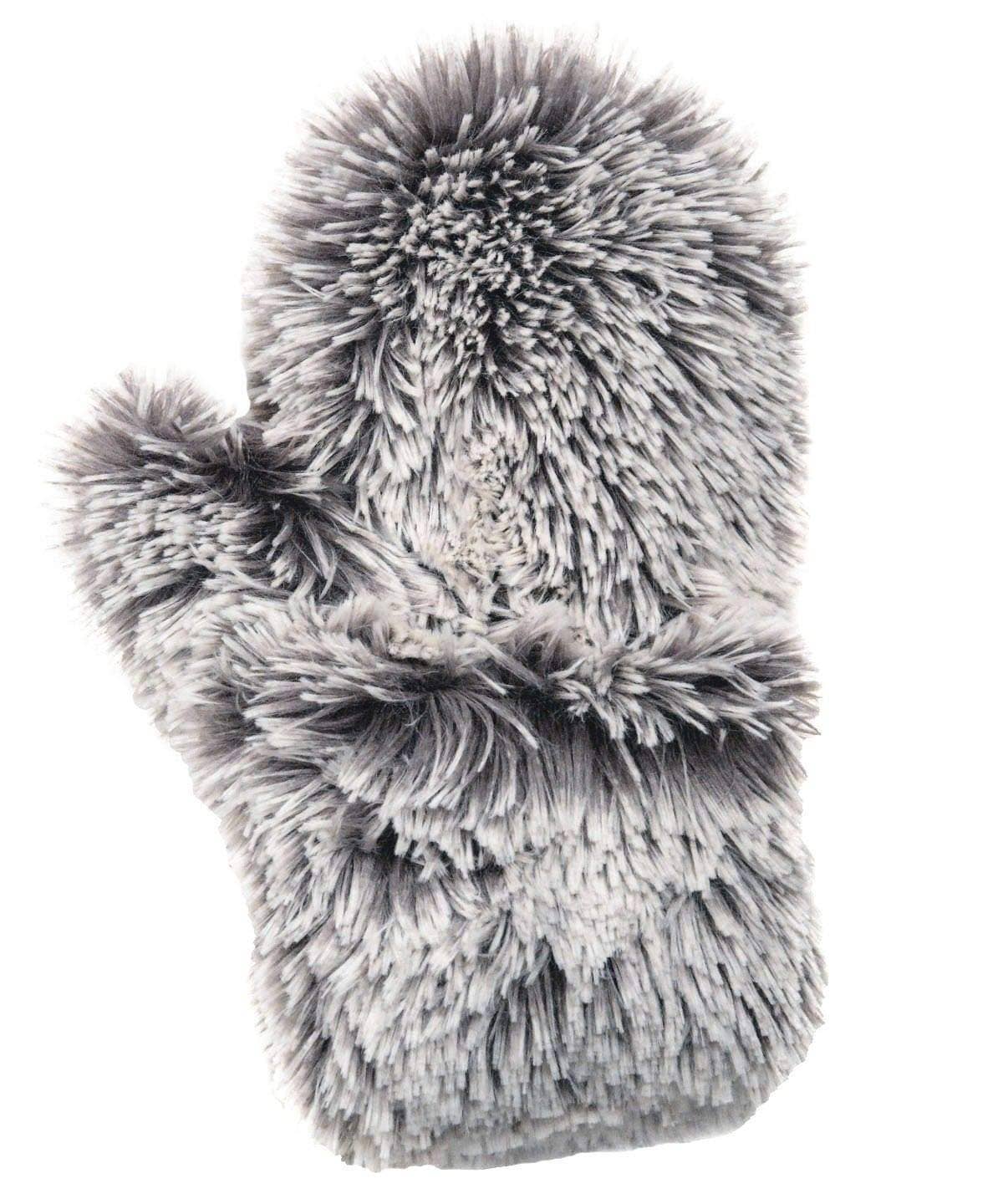 Mittens: Faux Fur 100% Polyester / Mittens / Carpathian Lynx