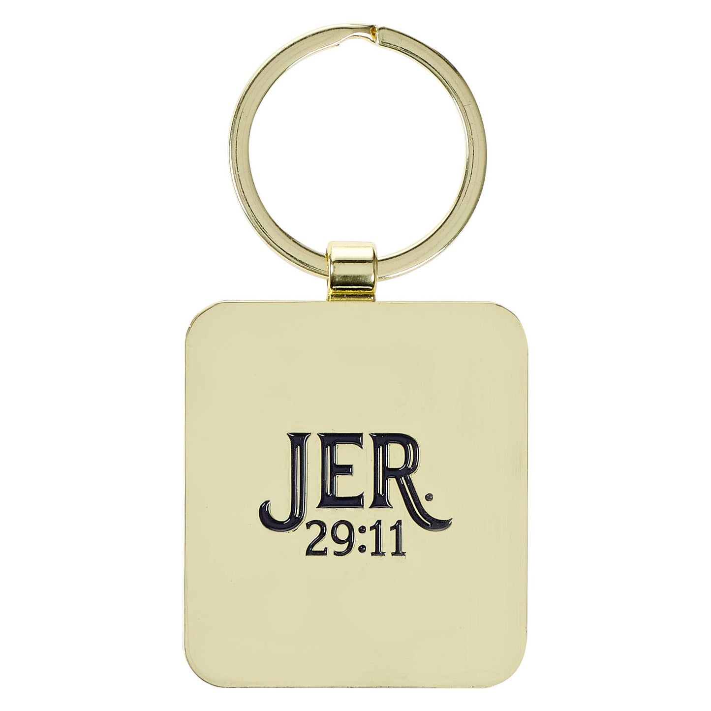 Christian Art Gifts - Keychain Hope & a Future Jer. 29:11