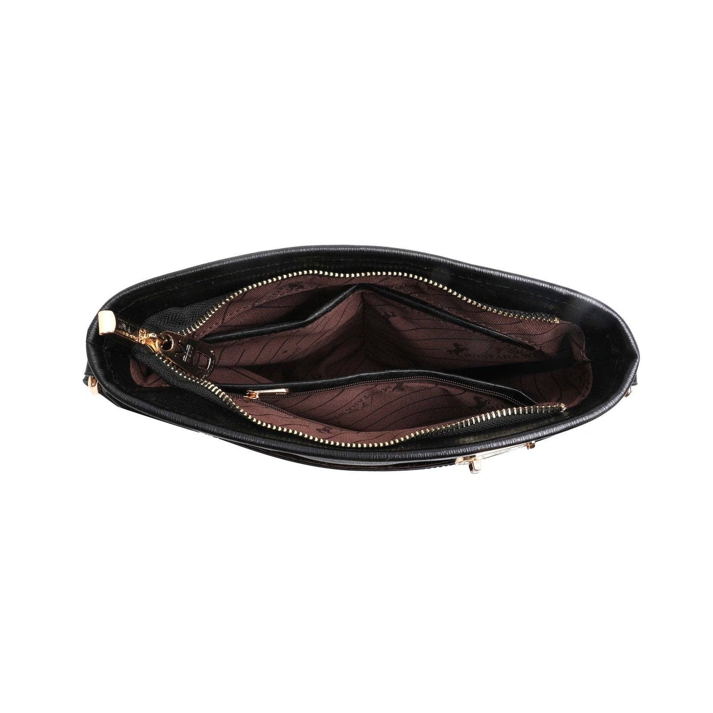 Montana West - Montana West Genuine Leather Safety Travel Crossbody: Hot Pink