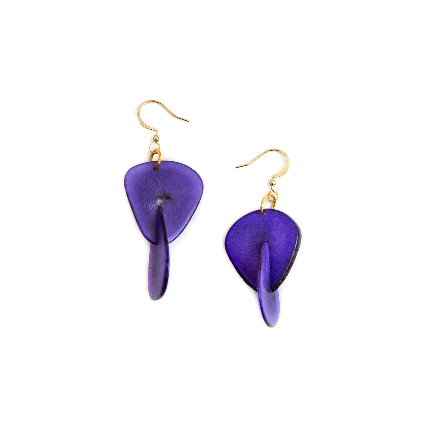 Organic Tagua Jewelry - Morgan Earrings