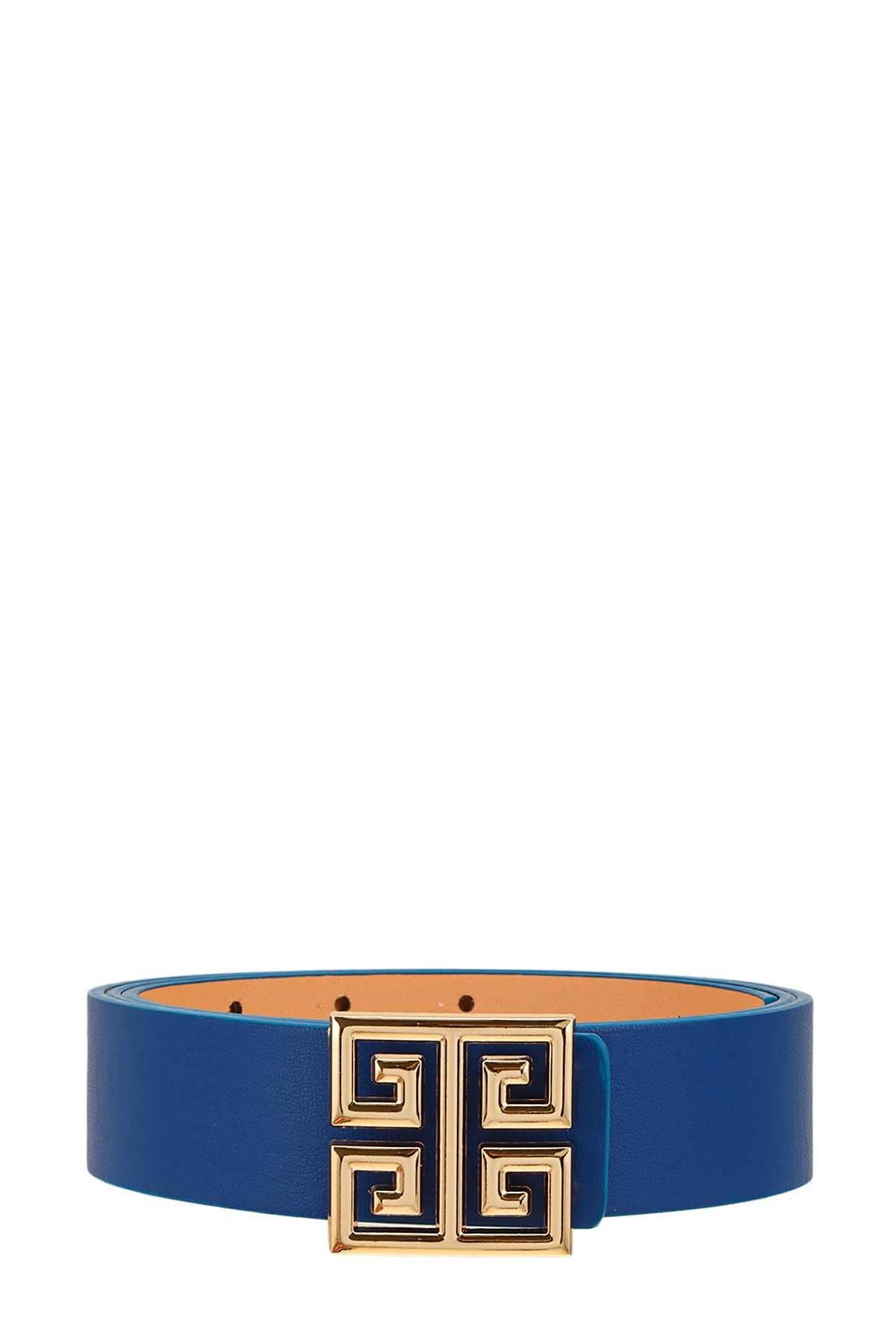 anbfashion - Modern Greek Key Pave Buckle Belt