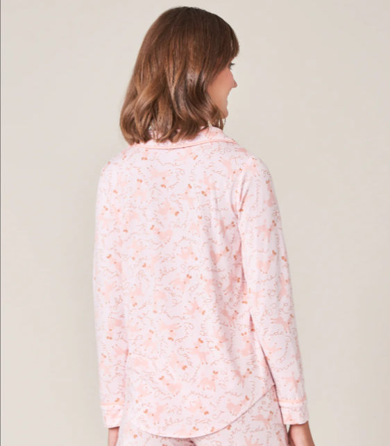 Spartina449 Pink Poodle Pajama Top