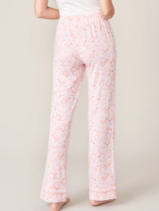 Spartina449 Pink Poodle Pajama Bottom