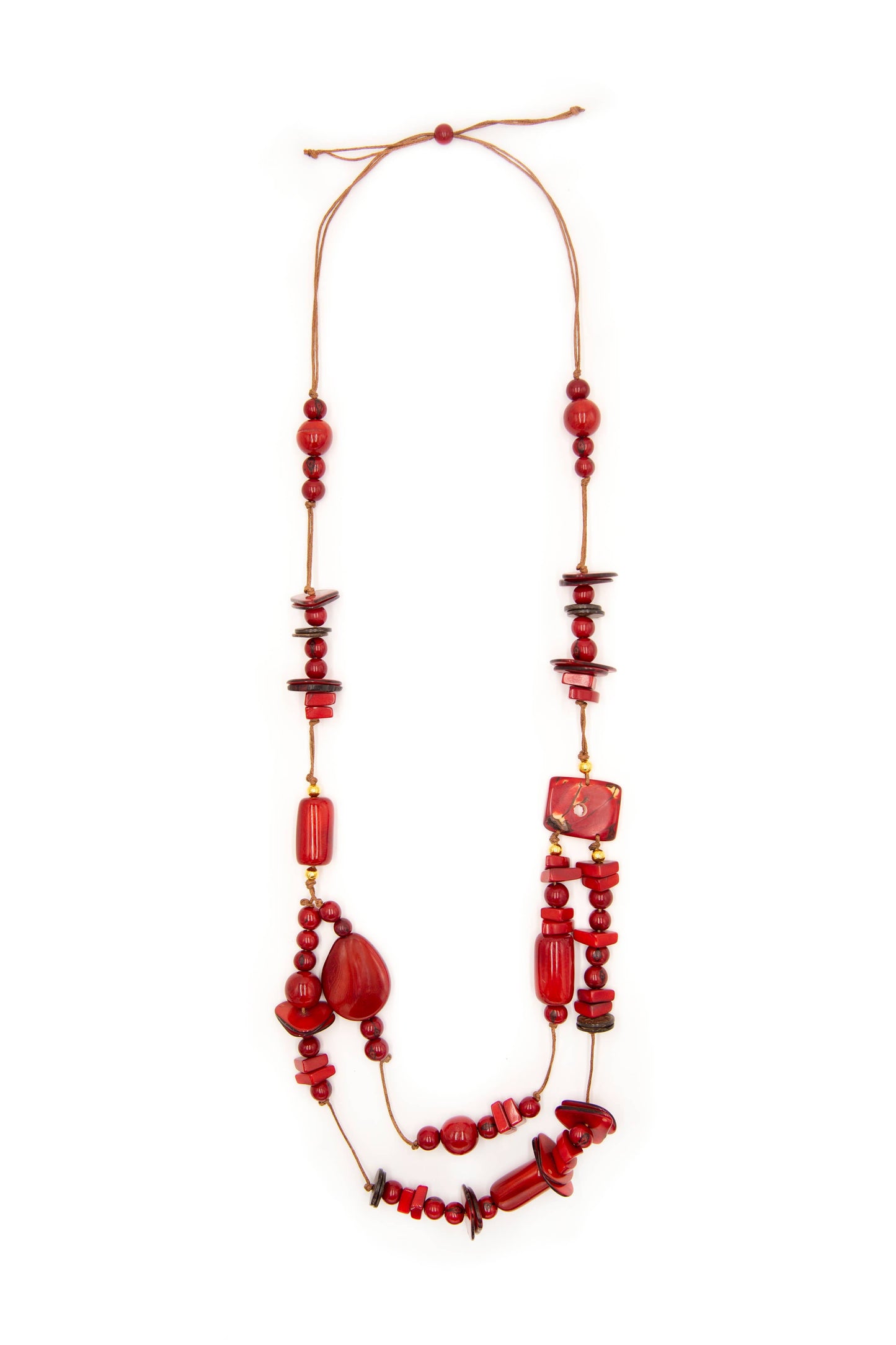 Organic Tagua Jewelry -Rebecca Necklace