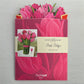 FreshCut Paper LLC - Pink Tulips (8 Pop-up Greeting Cards)