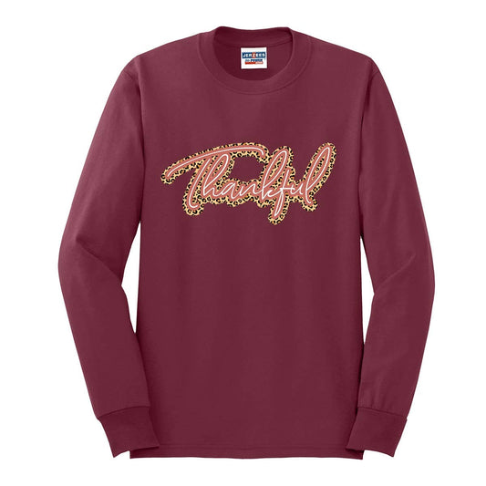 Viv&Lou - Thankful Long Sleeve Shirt: XXL