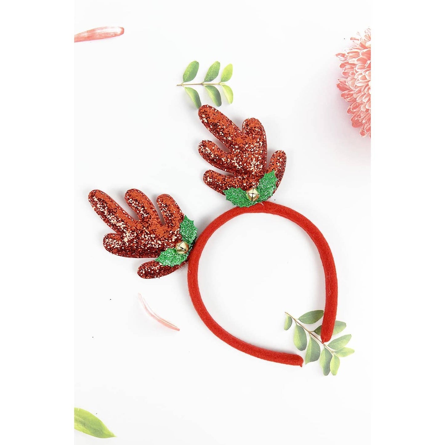 JHP Collection - CUTE CHRISTMAS GLITTER REINDEER ANTLERS PATTERN HEAD BAND
: ASSORTED / ONE