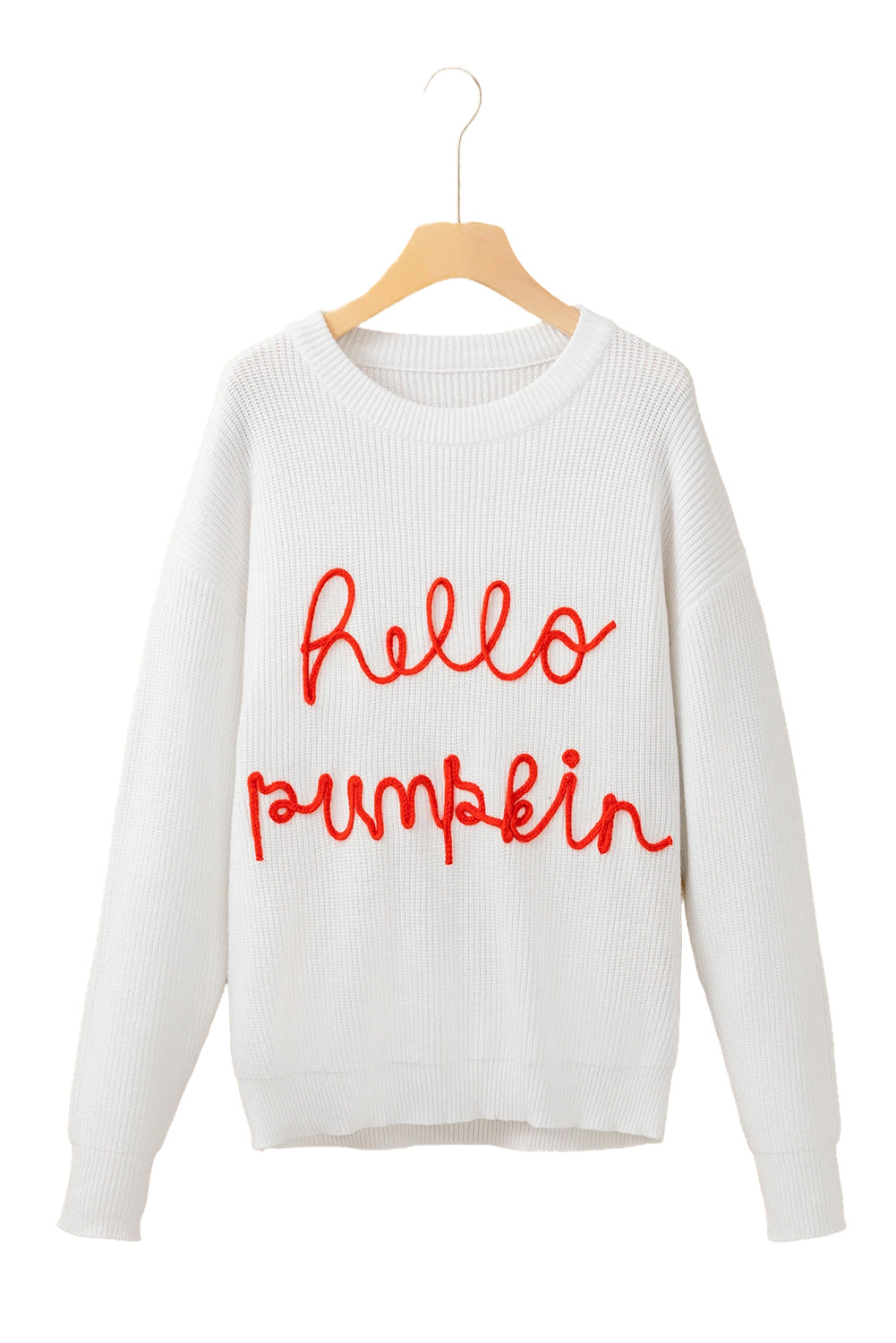 Flamingo Hello Pumpkin Graphic Sweater