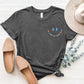 Christian Graphic Round Neck Short Sleeve T-Shirt