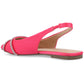 Journee Collection - Journee Collection Women's Rebbel Flats: 10 / Pink