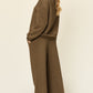 Double Take Full Size Texture Long Sleeve Top and Pants Set