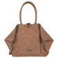 Montana West - MW1221G-8317 Montana West Tooled Collection Tote: Tan