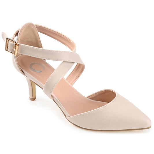 Journee Collection - Women's Riva Pump: Nude