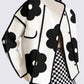 UZ Wholesale Flower Print Loose Jacket M