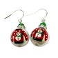 Fiona Accessories - Christmas Beaded Dangle Earrings Holiday Gifts: Christmas Truck with Tree