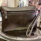 Montana West Hair-On Cowhide Leather Clutch/Crossbody