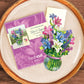 FreshCut Paper LLC - Mini Lilies & Lupines (10 Pop-up Greeting Cards)