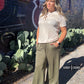 Texline Olive Trousers