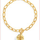 Karine Sultan Choker with Bee Medallion