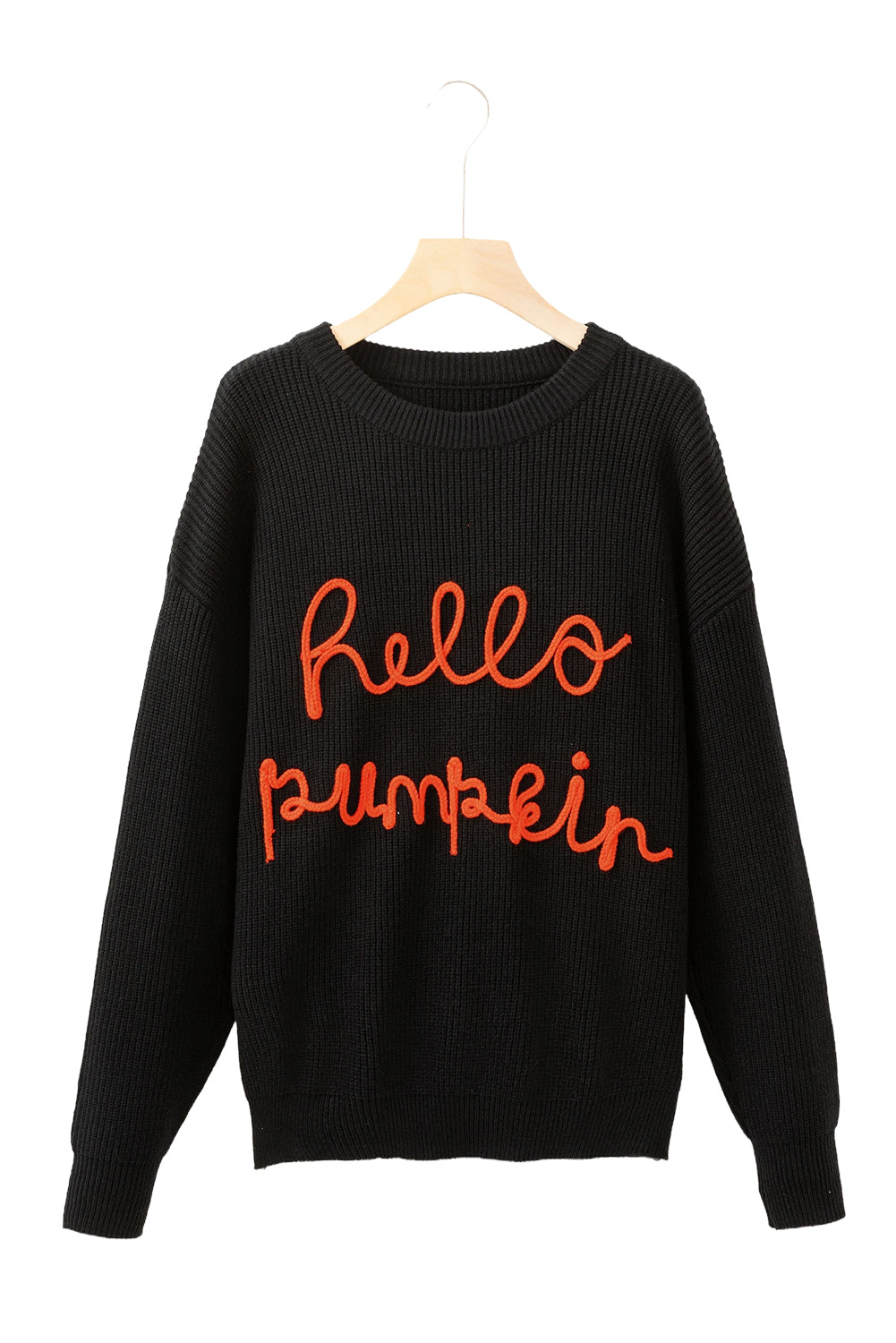 Flamingo Hello Pumpkin Graphic Sweater