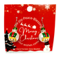 Fiona Accessories - Christmas Beaded Dangle Earrings Holiday Gifts: Christmas Truck with Tree