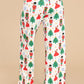 White Christmas Tree Nutcracker Shirt & Pants Pajama Set