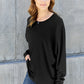 Double Take Full Size Round Neck Long Sleeve T-Shirt