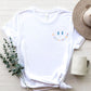 Christian Graphic Round Neck Short Sleeve T-Shirt