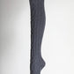 Leto Accessories - Cable Knit Socks: Burgundy