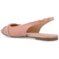 Journee Collection - Journee Collection Women's Rebbel Flats: 10 / Pink