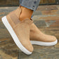 Camel High Top Slip-on Casual Sneakers