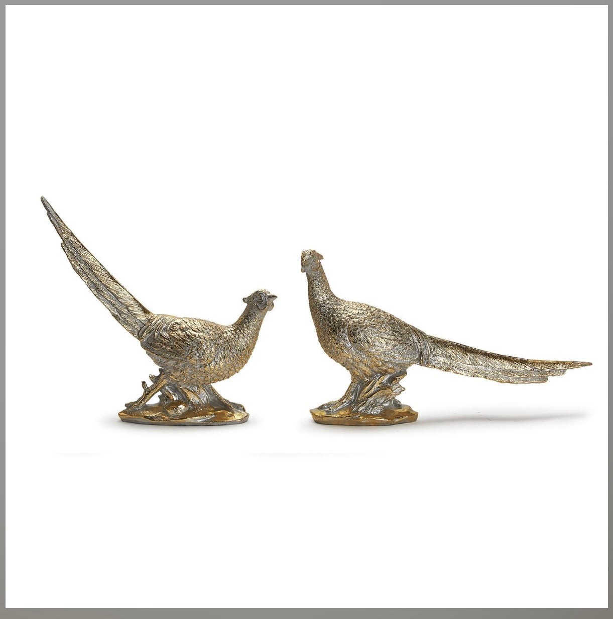 Two’s Company Golden Pheasants Set of 2