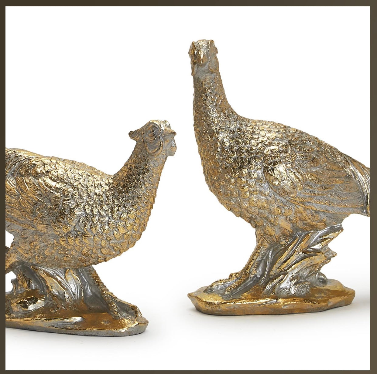 Two’s Company Golden Pheasants Set of 2