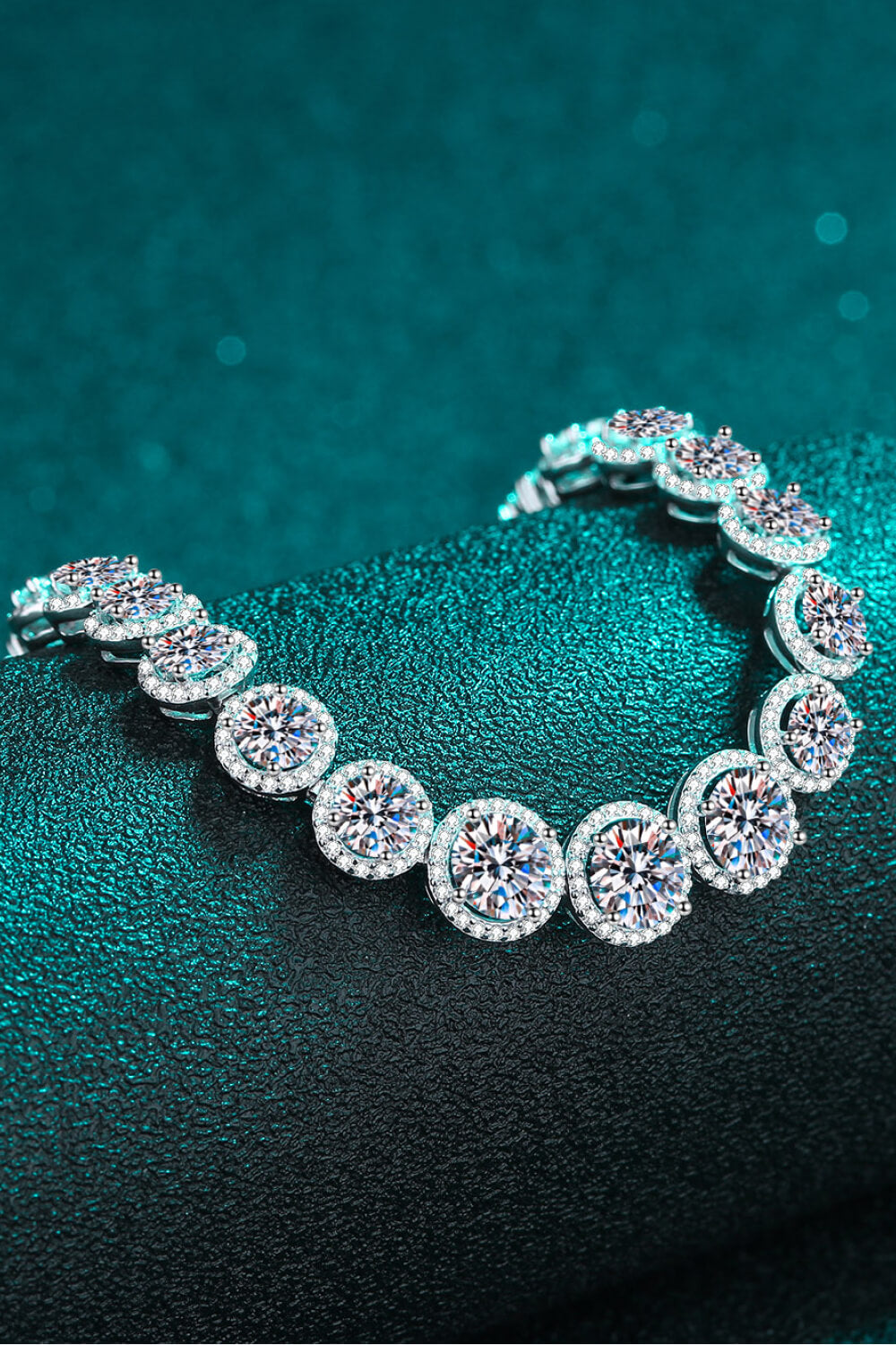 Heart Shape, Genuine Moissanite Bracelets. 24.0 Carat. D VVS1. – VK.  Diamonds