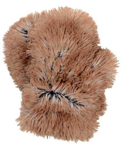 Mittens: Faux Fur 100% Polyester / Mittens / Red Fox