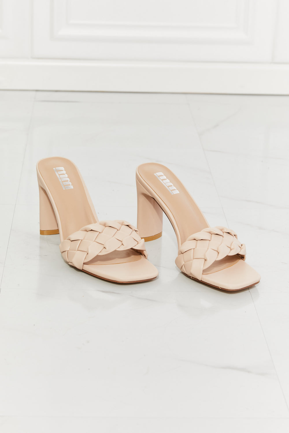 Lucky Brand Lisza Peep-toe Block Heels 6.5 Beige | eBay