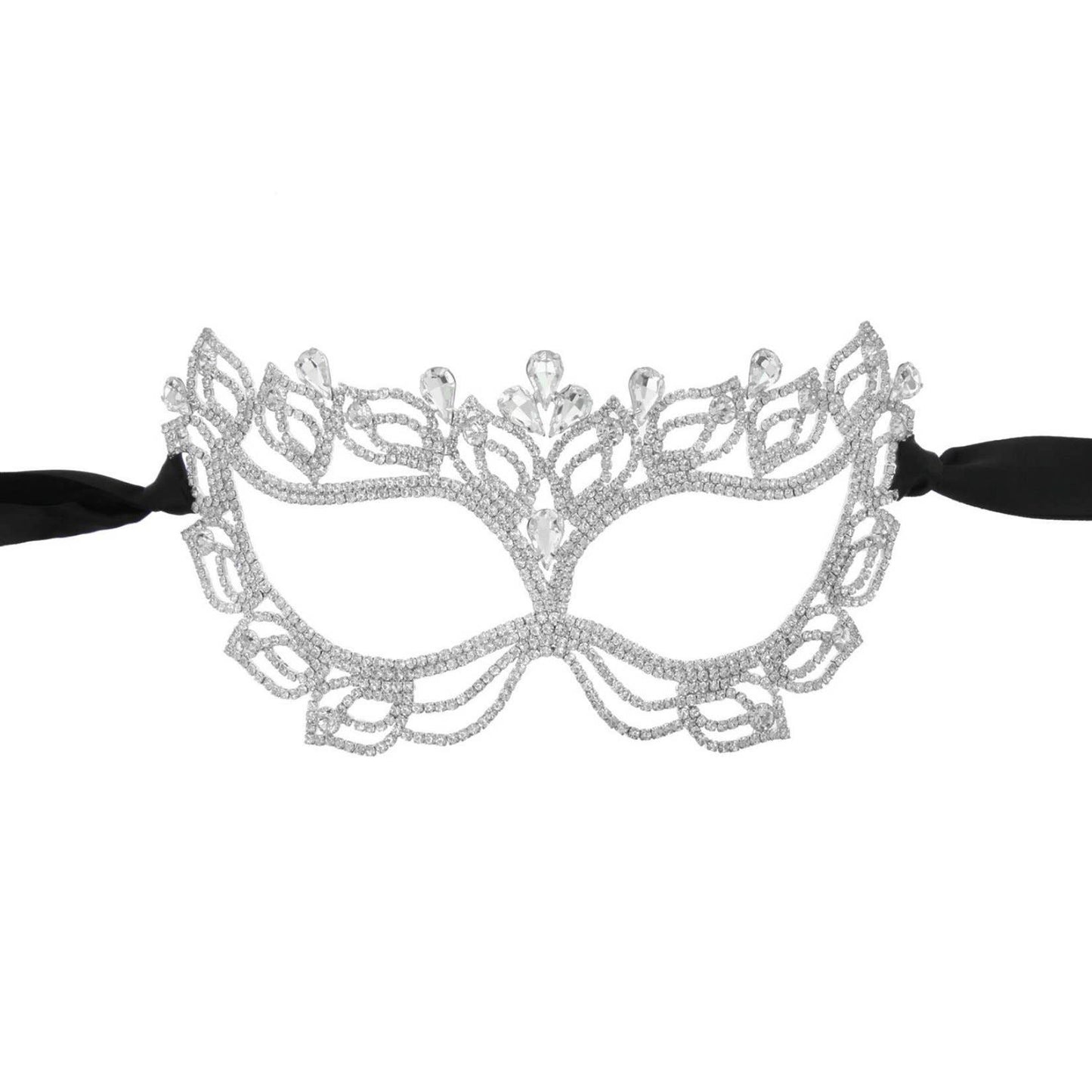 SP Sophia Collection - Flame Rhinestone Masquerade Mask