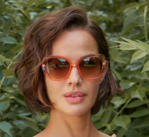 Powder Design inc - Limited Edition Brianna - Mandarin/Sage Sunglasses