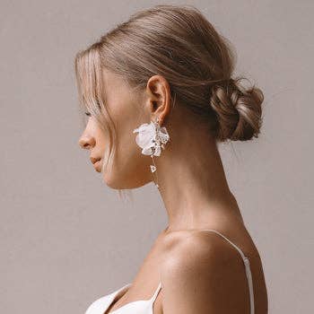 Heirloom Bridal Company - Dahlia Fleur Earrings